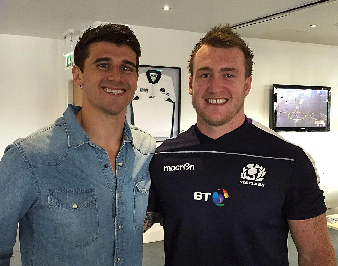 Guy Learmonth and Stuart Hogg